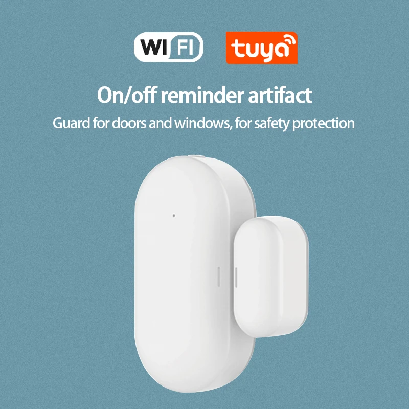 Смарт-Датчик Tuya Zigbee/Bluetooth магнитный переключатель для дверей и окон с приложением