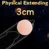 Penis Extender Beads Condoms Sex Toys For Men Head Condoms Attachment Reusable Ball Penis Extension Sleeve Intimate Goods 1