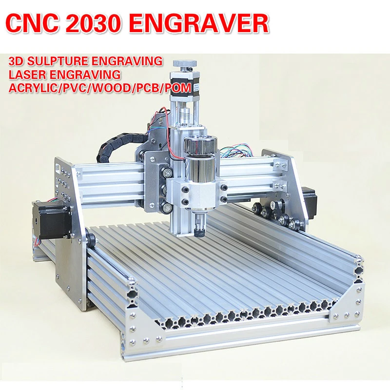 CNC 2030 станок для резьбы с цифровым управлением мини Openbuilds гравер CNC2030 фрезерный станок хобби DIY лазерная гравировальная машина