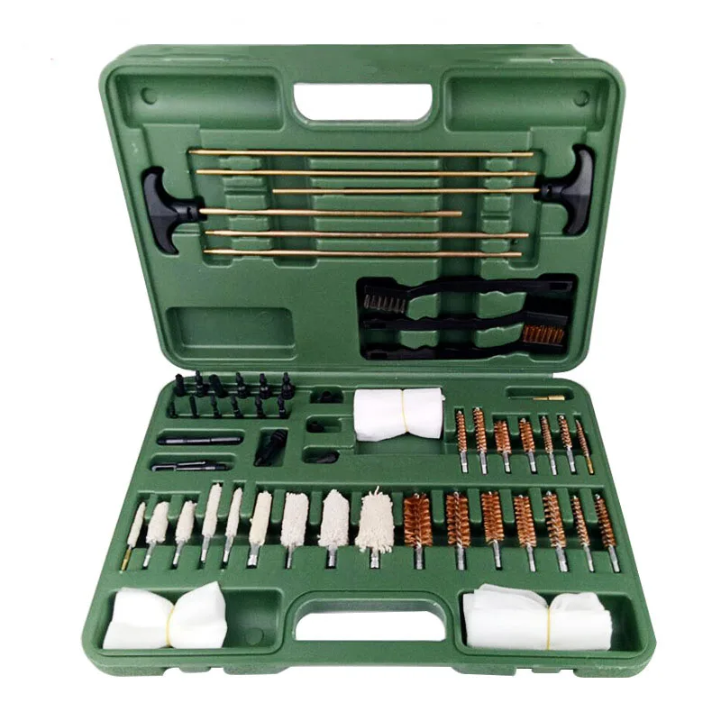 

Green box new copper brush pipe dredging copper pipe wire brush full set of cleaning tool brush set