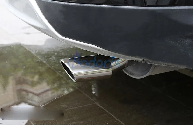 Для Honda CRV CR-V CR V 2007-2011 2012 2013 глушитель из нержавеющей стали наконечник трубы конец автомобиля аксессуары для укладки