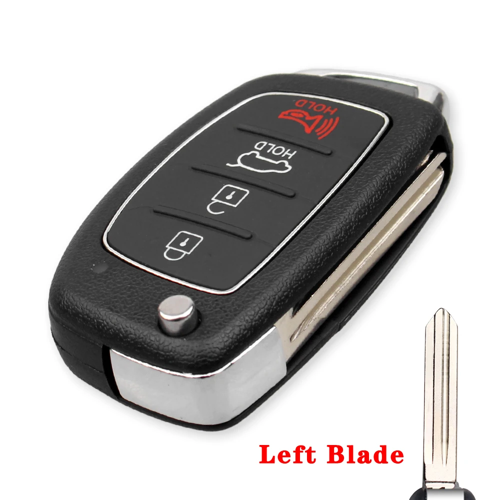 KEYYOU 5 pulsanti telecomando portachiavi Car Cover Cover Styling per Hyundai Elantra Accent Ix35 IX45 I30 Solaris Tucson I20 Santa Fe - H733bfcbbf7104409b5cd754035dcdcf9C