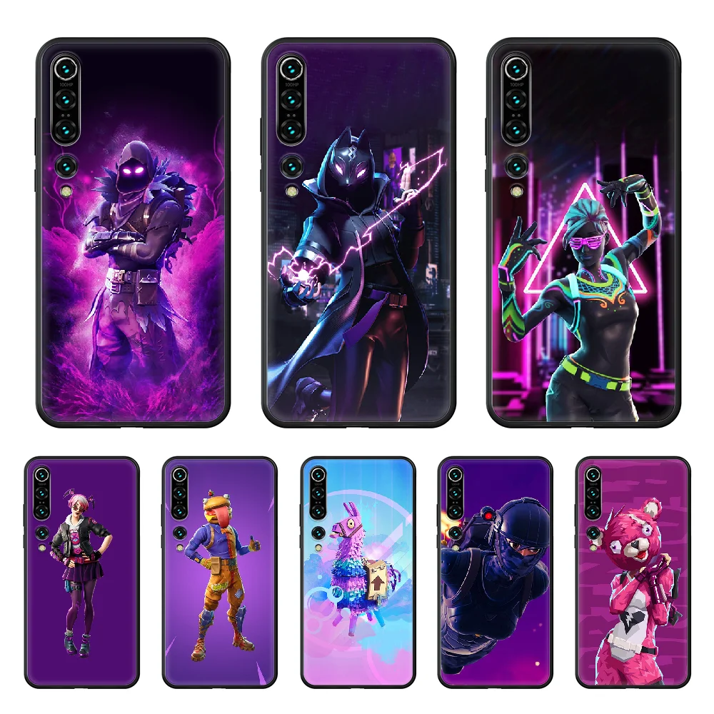 

game battle royale Phone case for Xiaomi mi 4 5X 6 X A1 A2 8 9 T 10 F1 Lite pro SE Max Mix Note 2 3 lite black coque soft