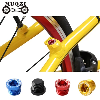

4Pcs Folding Bike MTB Bicycle V Brake Post Mount Screw Plugs Bolts M10*1.25 Post Screws Replacement Parts