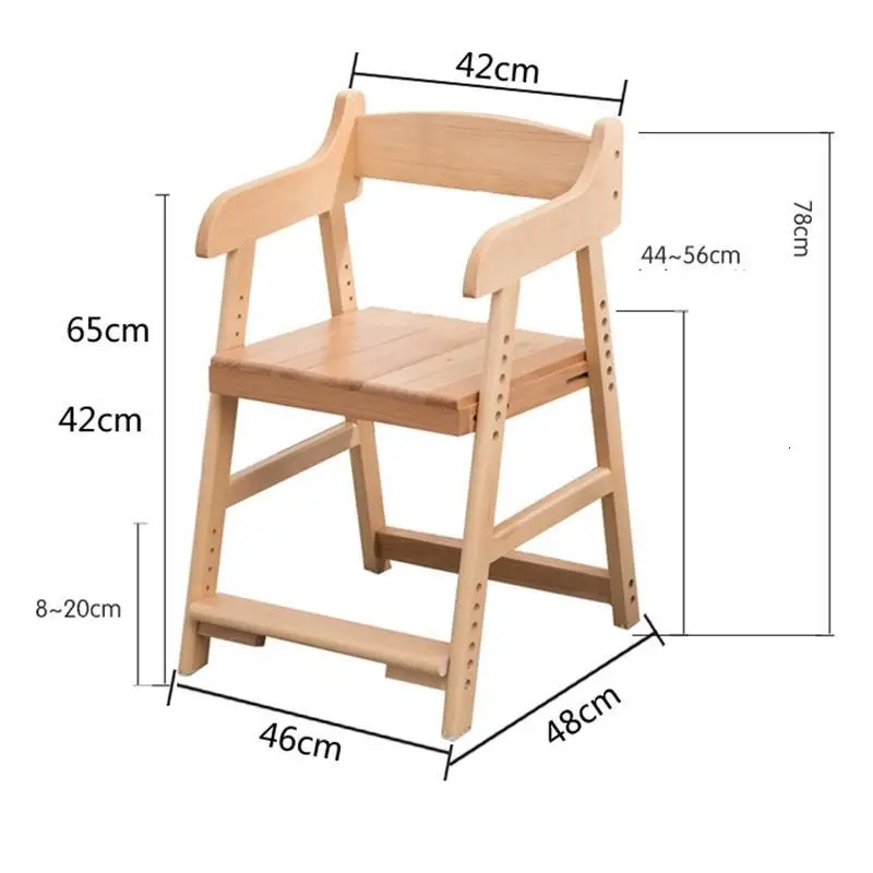 De Estudio Pour Couch Pouf Silla Madera Wood Adjustable Kids Baby Children Furniture Cadeira Infantil Chaise Enfant Child Chair