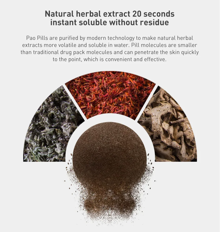 乐伽泡脚丸-艾草红花老姜足浴球-小米有品_13