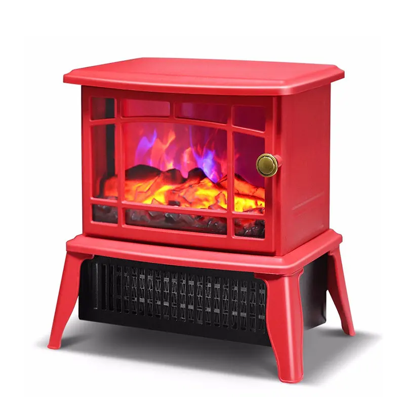 Electric Fireplace 1.5KW/2KW Free Standing Electric Wood Stove|Fireplace  Heater with Openable Door Realistic Flame and Logs - AliExpress