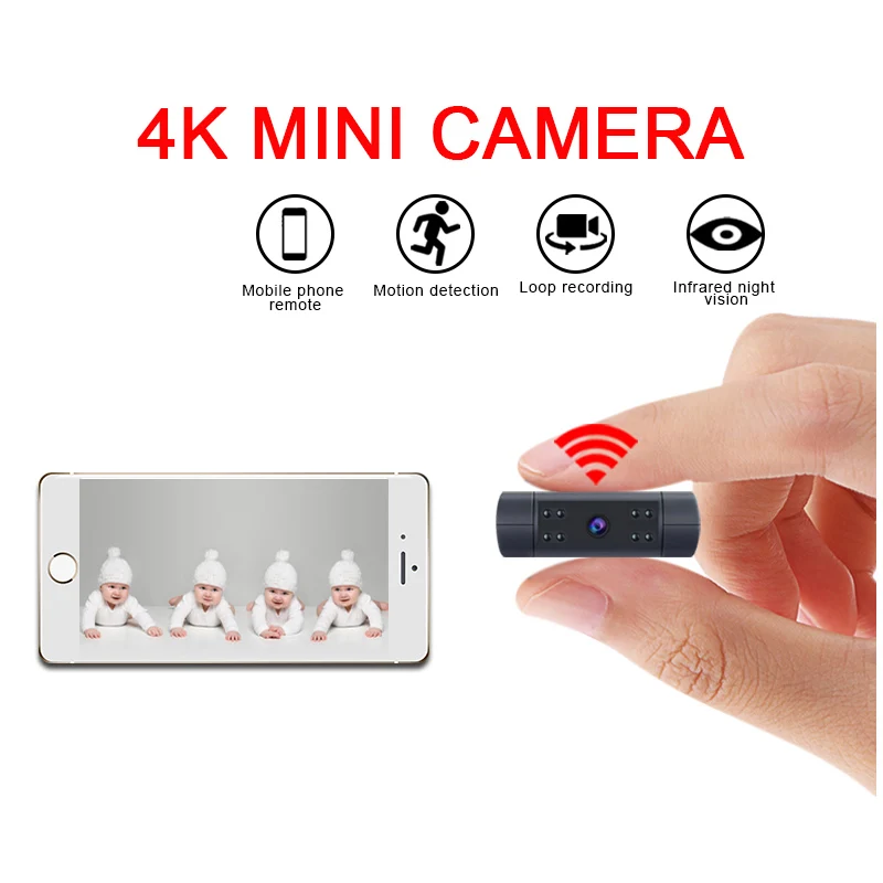 Full HD 1080P Мини видеокамера ночного видения микро камера для улицы wifi мини камера обнаружения движения видео Диктофон DV версия