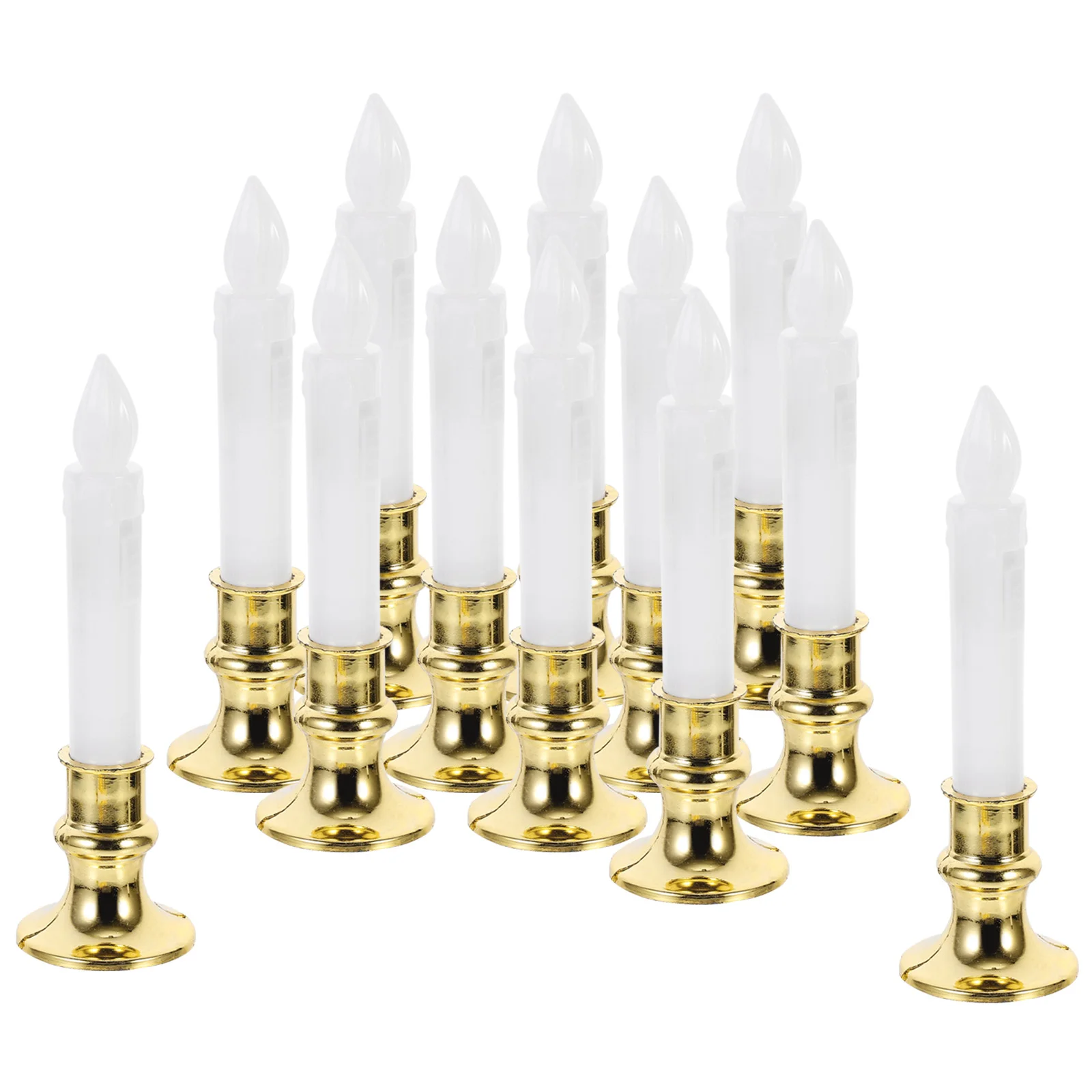 12pcs Artificial Candle LED Lamp Electric Light Home Decoration | Дом и сад