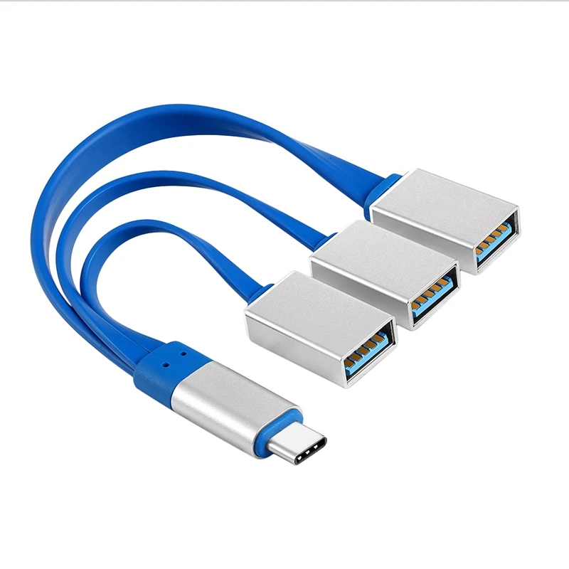 Usb 3,1 type C адаптер многопортовый концентратор 3 в 1 Usb C к Usb3.0+ 2 X Usb2.0 Char