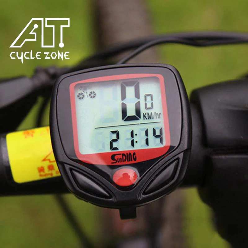 

CYCLE ZONE Computer Waterproof Bike Speed Meter Digital Sports Sensors Bicycle Odometer Computer Speedometer BikeAccessories