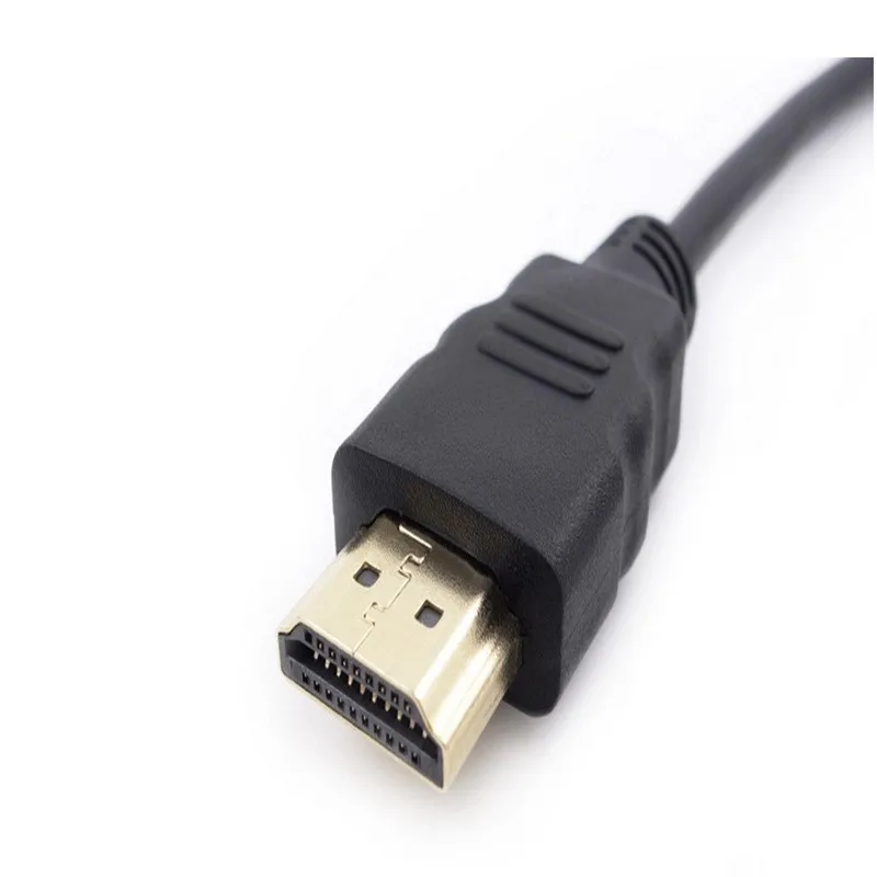 HDMI кабель-удлинитель папа-мама 0,3 M/0,5 M/1 M HDMI 4K 3D 1,4 v HDMI расширенный кабель для HD tv lcd ноутбука PS3 проектора