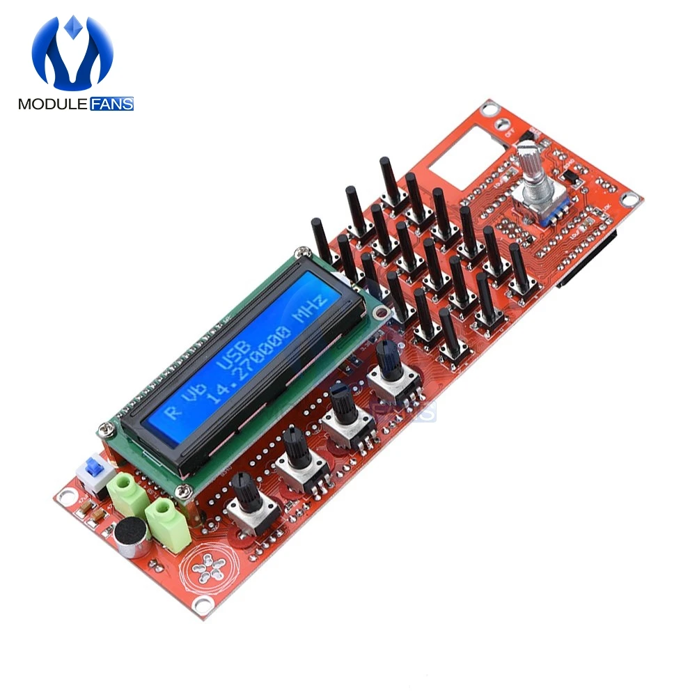 

DC 12V DDS Signal Generator AD9850 Module Adjustable Encoder Potentiometer for HAM Radio SSB6.1 Transceiver VFO SSB