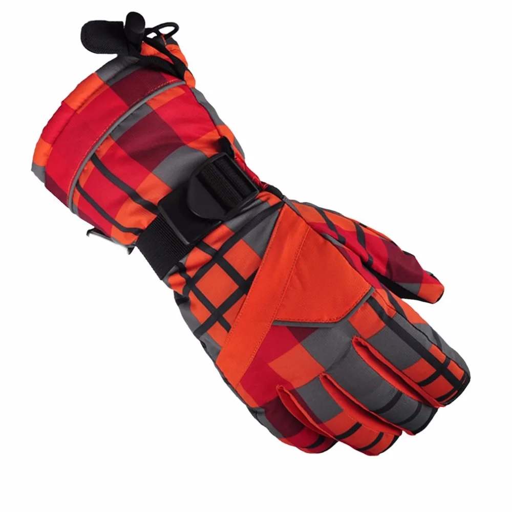 Feiyu Men Women Waterproof Windproof Ski Gloves Winter Warm Thick Glove Outdoor Sports Riding Skating Skiing Accessories