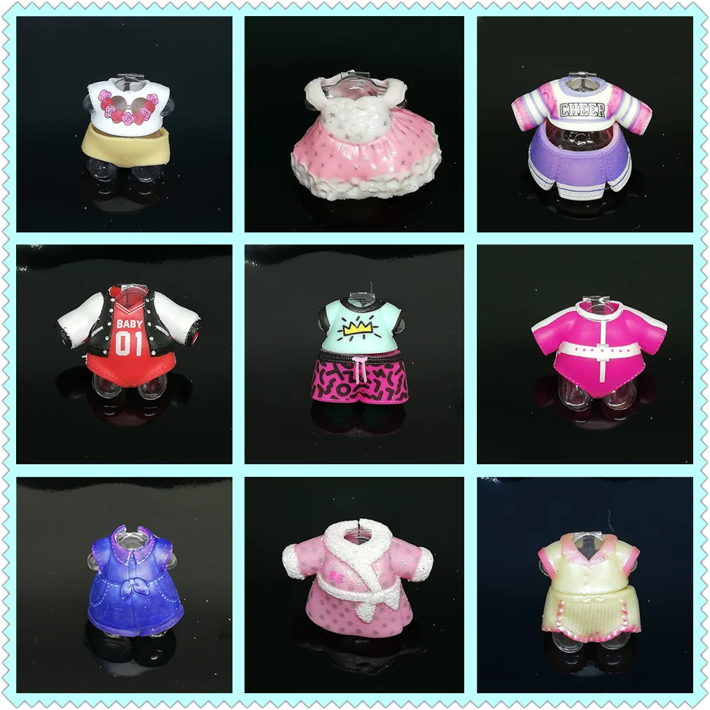 1 шт. L.O.L. Сюрприз! Одежда для кукол LOLs костюмы 8 см аксессуары серий 2 3 4 5 подарок