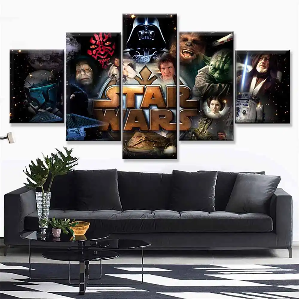 star wars wall canvas