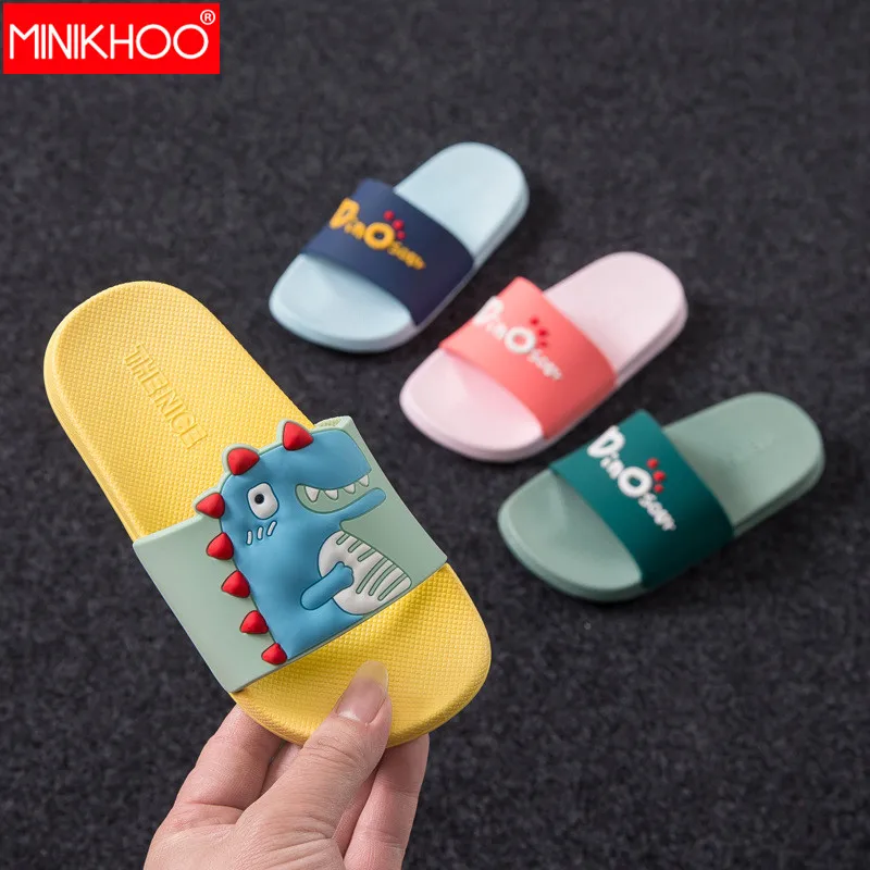 kids dinosaur slippers