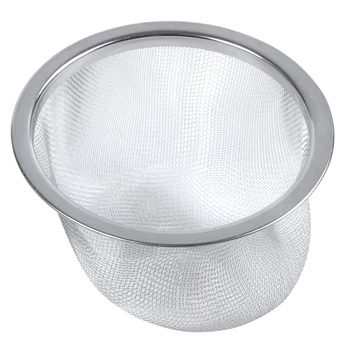 

teapot diameter 80mm metal mesh tea Leaf spices strainer basket