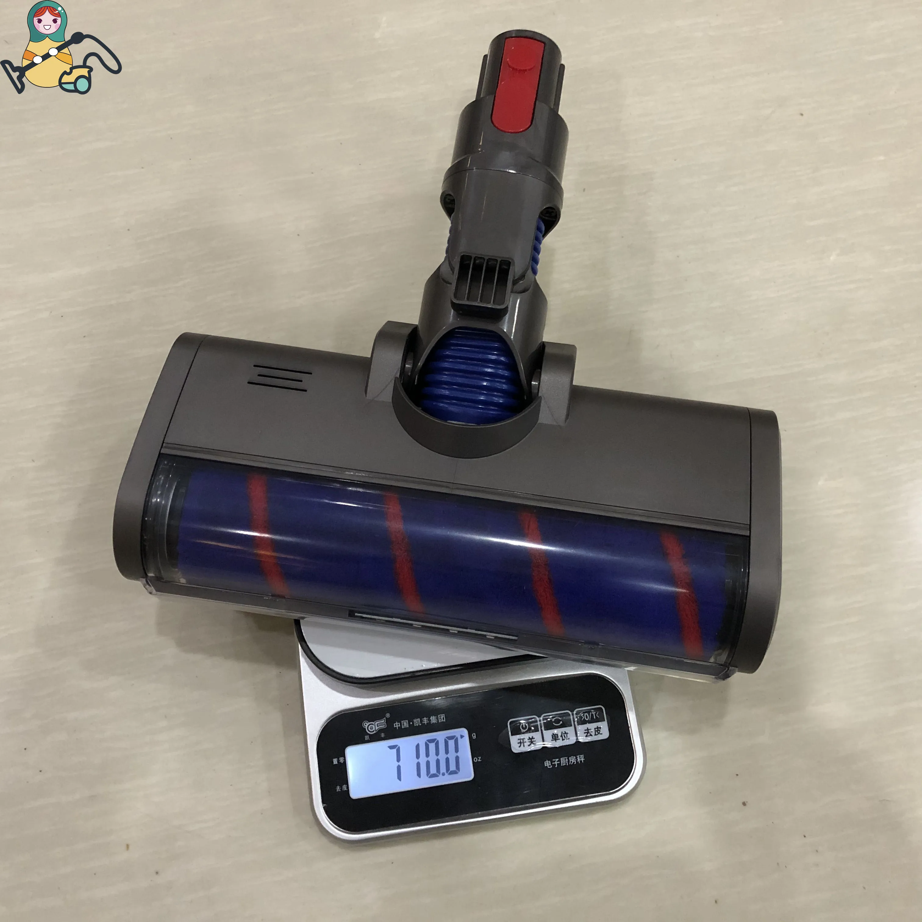 Penggantian Listrik Sikat Turbo untuk Dyson V7 V8 V10 V11 Berbulu Lembut  Pembersih Head Karpet Lantai Sikat - AliExpress Peralatan rumah