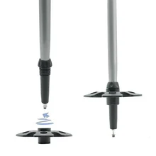 4 шт., уличные палки для альпинизма, треккинга, палки для снега, грязи, лыжная корзина, трость, крышка корзины, защита, Сменные аксессуары для пеших прогулок