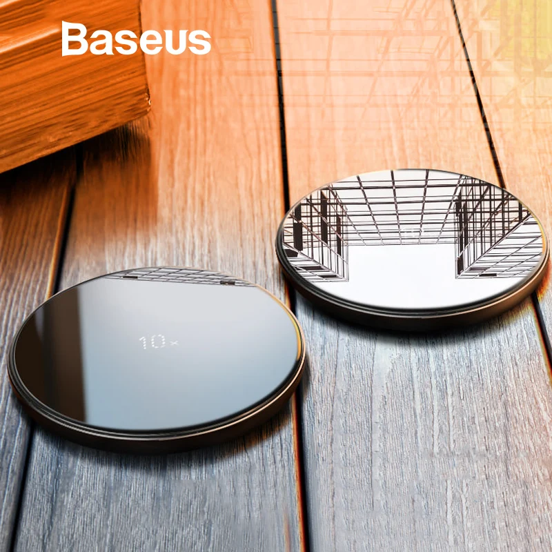  Baseus Special Design 10W Qi Wireless Charger For Huawei P30 P30 Pro Fast Wireless Charging Pad For
