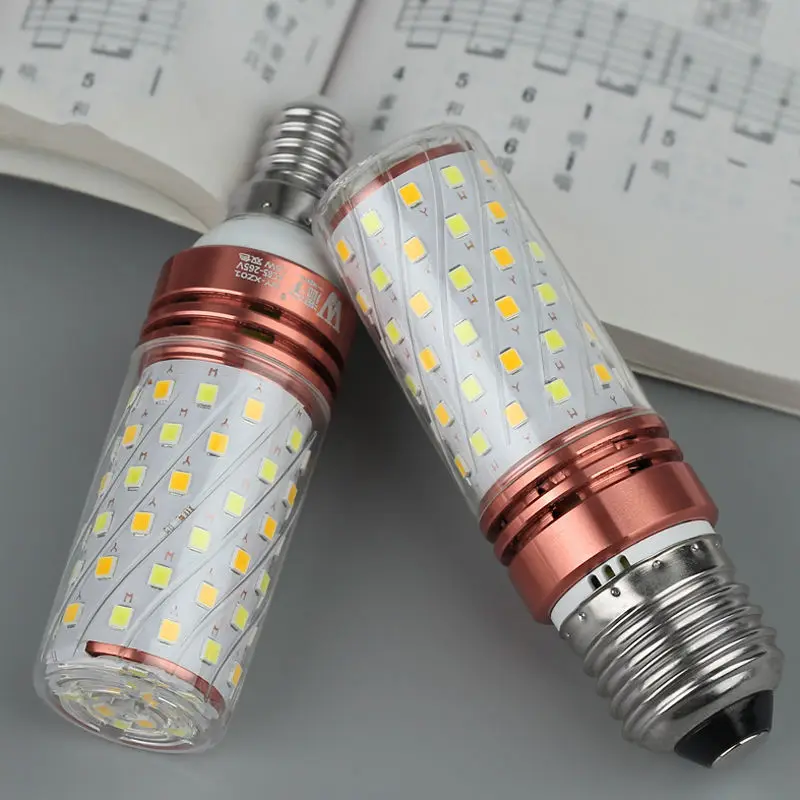 

12W 16W SMD2835 LED Corn Light Bulb 220V E27 E14 Base LED Lamp Warm White/Cold White Small Screw Lights For Room Home Toilet