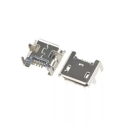 10 шт., Розетка Micro 5p USB с прямым штекером 7,2 мм