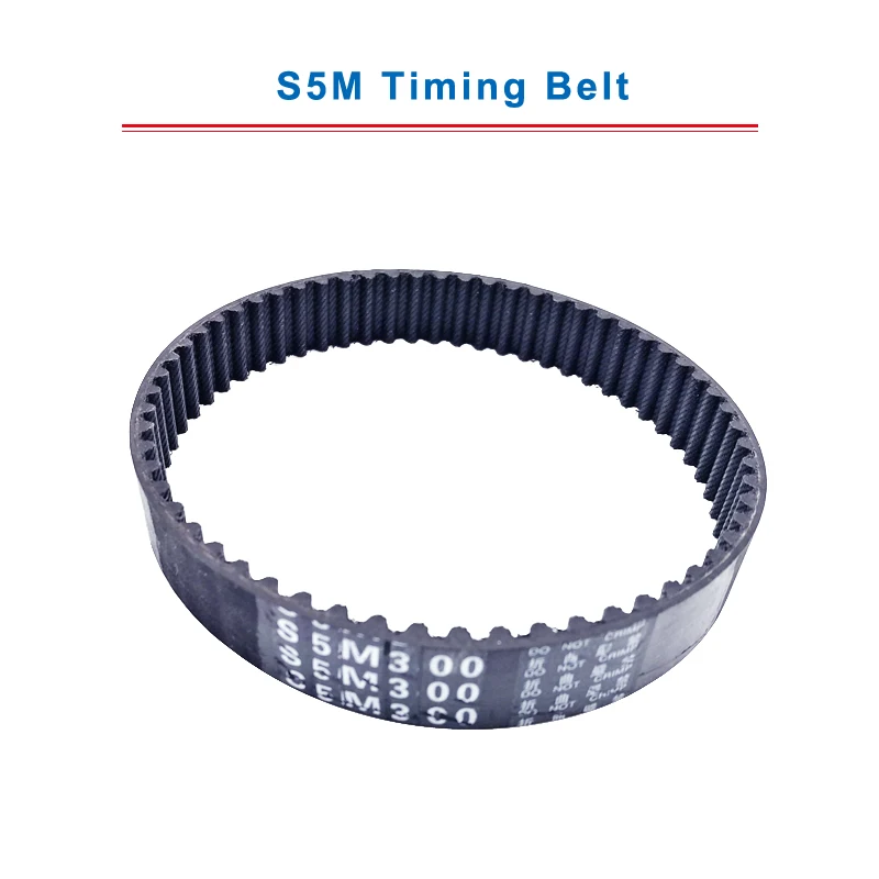 Color: S5M-225 Tool Parts S5M-225 S5M-255 S5M-270 S5M-285 S5M-295 Rubber Timing Belt 5mm Pitch 10mm Width 