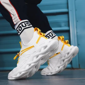 

2020 Casual Shoes Men Fashion Handmade Vintage Shoes Brown Brand Male Shoes Genuine New fashion flying woven air cushion shoes