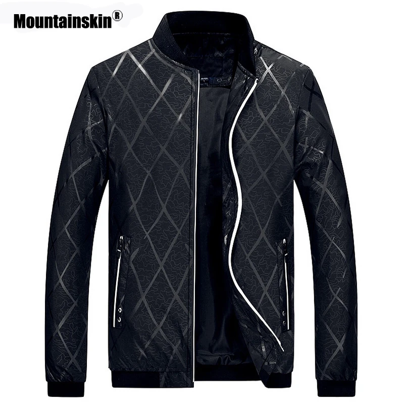 Mountainskin 2020 New Men's Jacket Autumn Spring Fashion Baseball Jackets Male Casual Slim Fits Coat Brand Clothing M~4XL SA801 Mountainskin 2020 New Men's Jacket Autumn Spring Fashion Baseball Jackets Male Casual Slim Fits Coat Brand Clothing M~4XL SA801