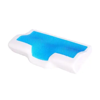 

Memory Foam Gel Pillow Summer Ice-cool Anti-snore Slow Rebound Sleep Home Orthopedic Care Pillow Bedding Pillow Neck Soft H C3W1