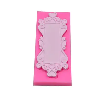 

DIY Photo Frame Keychain Pendant Resin Molds Nameplate Slilcone Picture Custom Frame UV Resin Molds Tools Art Crafts