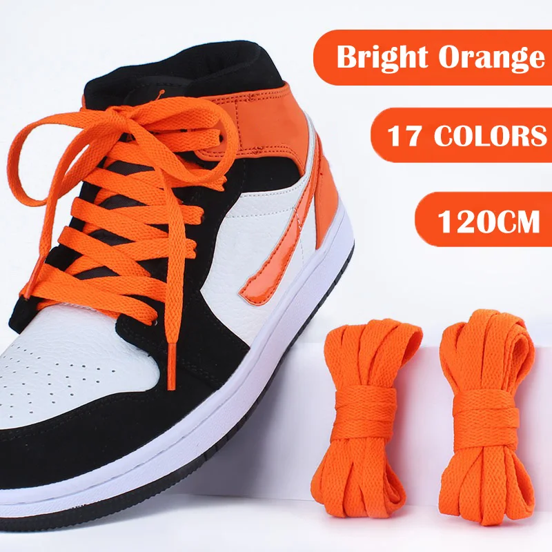 Cordones planos de 120CM de longitud para zapatos, elásticos, color blanco, gris y negro|Cordones de zapatos| - AliExpress