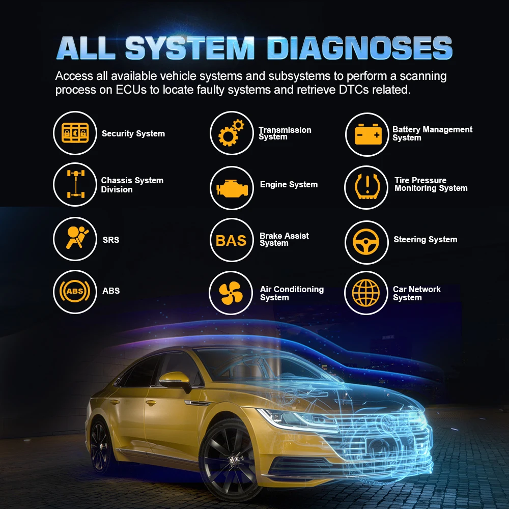 ￡39.21 Newest Version Autel Ap200m Bluetooth Obd2 Scanner Full Systems Obdii