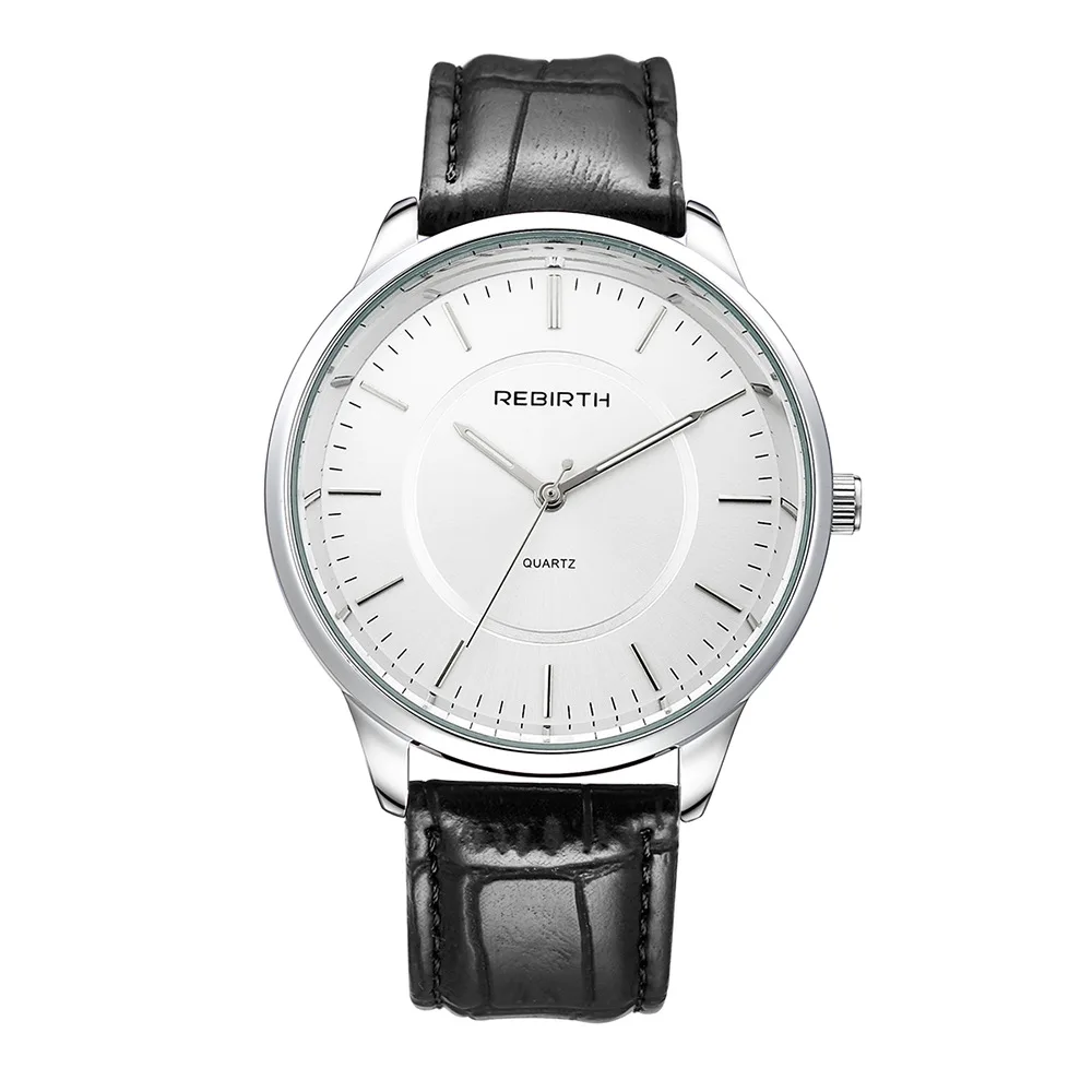 

Rebirth Li bo fu Table Re059 Quartz Waterproof Leather Strap Watch