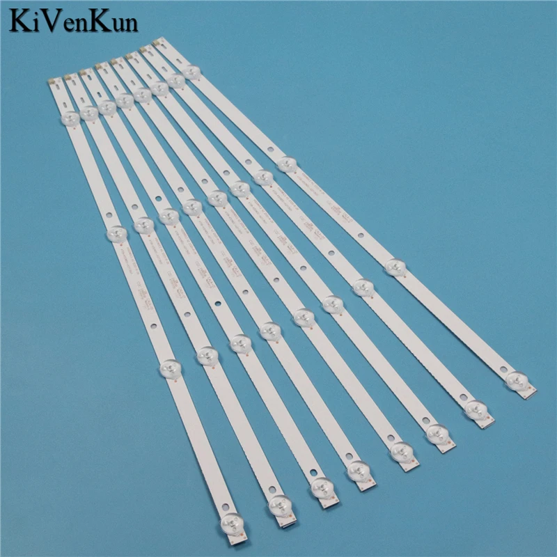 

Комплекты из 8 ламп для телевизора Светодиодная лента-подсветка для Polaroid P50FN0117K P50FN117K, светодиодные полосы, 4708-K50WDC-A2113N01, линейки K500WDC2