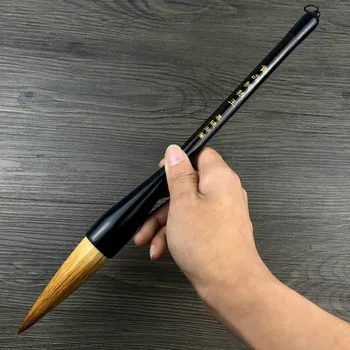 

Calligraphy Pen Chinese Weasel Hair Brush Pen Tinta China Painting Hopper-shaped Brush Pen for Writing Couplet Caligrafia