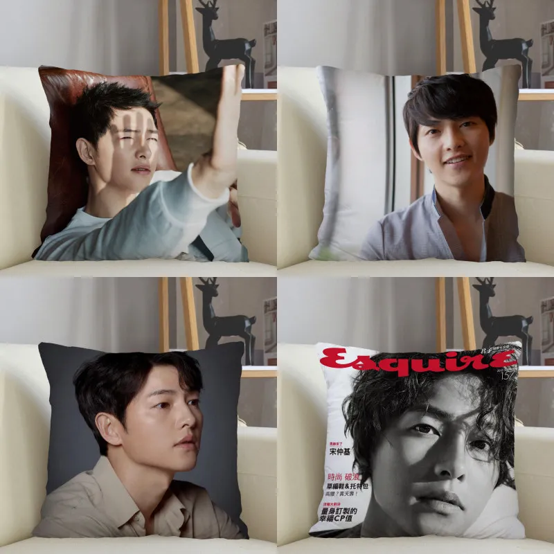 Uitstroom brandwond Een computer gebruiken Musife Song Joong Ki Kpop Kussensloop Custom Vierkante Kussen Cover Case  Rits Kussensloop 35X35,40X40,45X45Cm Drop Verzending  12.15|Hoofdkussensloop| - AliExpress