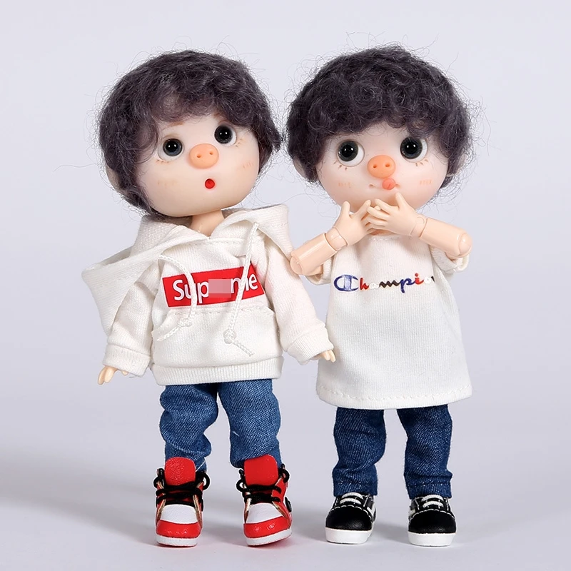 Obitsu11 одежда ob11 джинсы брюки куклы P9 1/12 BJD ГСК модные дикие свободные | Игрушки и
