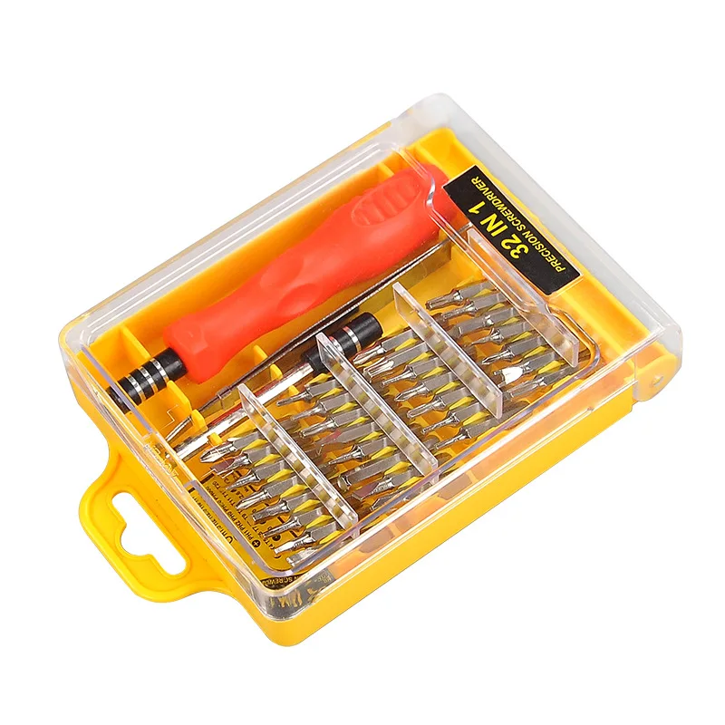 32 in a set daily use screwdriver kit Multi-purpose hardware tools computer phone repair disassemble tool smart home Set hand