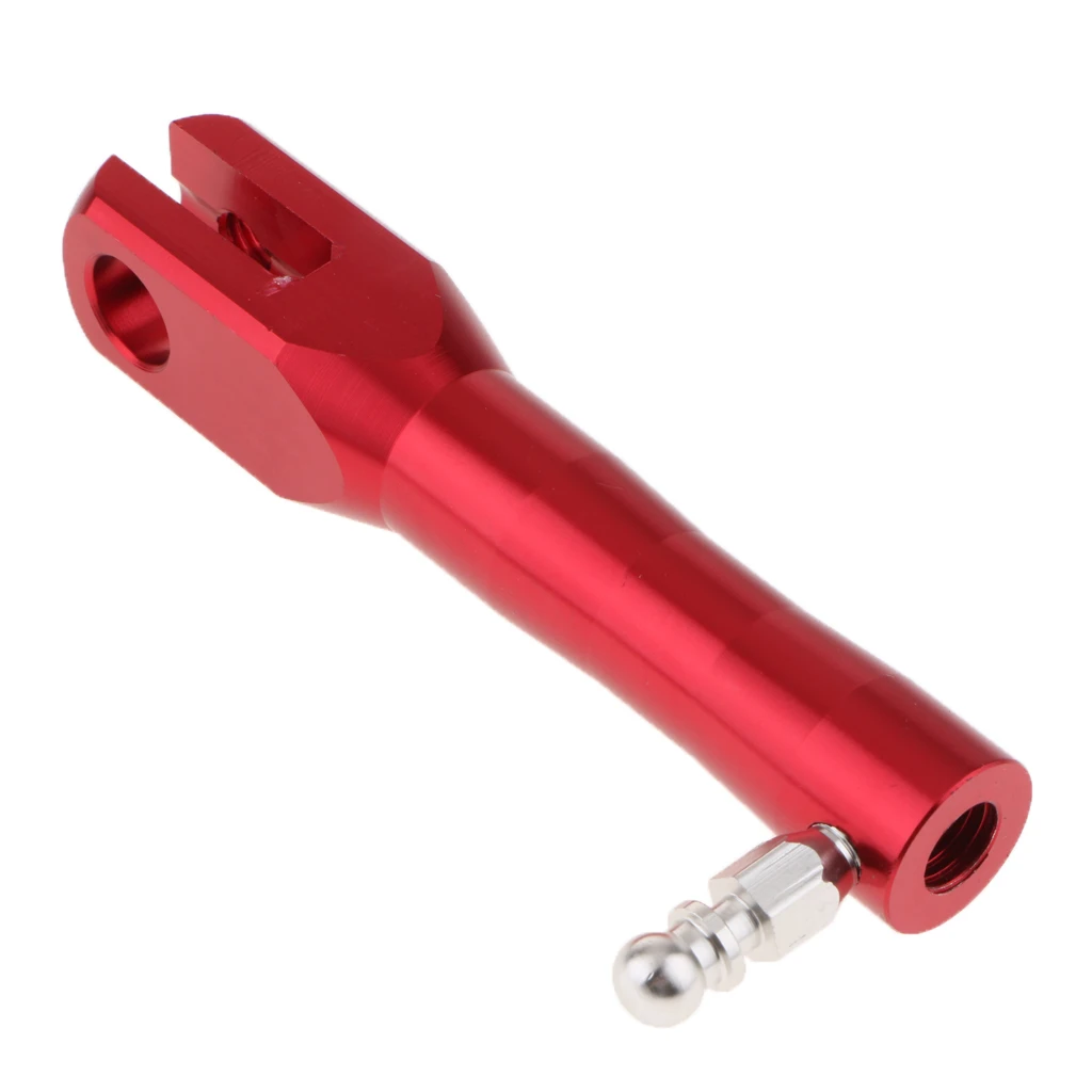 1 Piece Universal Aluminium Alloy Adjustable Motorcycle Scooter Kickstands Foot Sidestands Supporter 235-270mm 