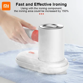 

Xiaomi Deerma Garment Steamers Electric 2 In 1 Multifunctional Portable Steam Ironing Machine 1000W 220V 110ml Water Tan