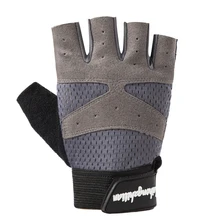 New Gym Gloves Men Fitness Training Exercise Anti Slip Weight Lifting Gloves Half Finger Body Workout Men Women Sports Gloves