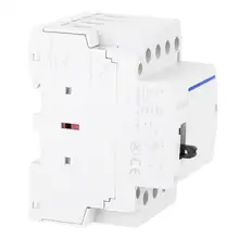 BCH8-63M 230V 4P 63A бытовой модульный контактор переменного тока с ручным переключателем управления низкоиндуктивный контроль нагрузки ling