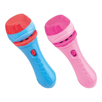 

Hot Selling Lighting Toys Children Kids Wireless Microphone Model Gift Luminous Toys Starry Flashlight Toys Flashing Stick