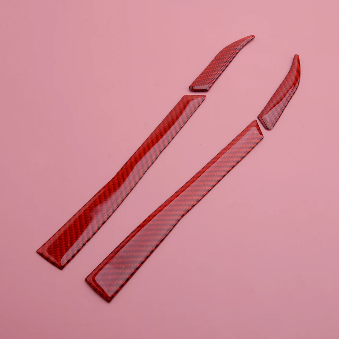 CITALL Red 4 шт. углеродное волокно боковая дверь заднего вида крыло зеркальное