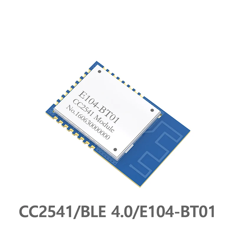 Модуль Bluetooth 2,4 ГГц CC2541 Ble 4,0 ibeacon rf приемник передатчик E104-BT01 SMD iot SPI 2,4 ГГц Беспроводной модуль приемопередатчика