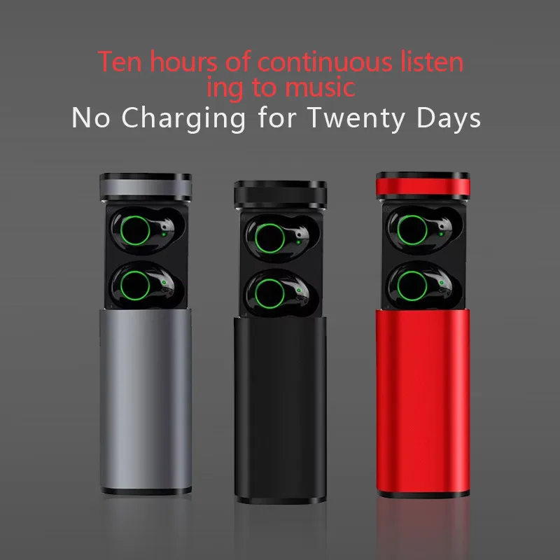 

TWS 5.0 Wireless Bluetooth Headphone for Onda OBook10 Dual OS Tablet Earphone Music Earbud Charging Box bluetooth headphones