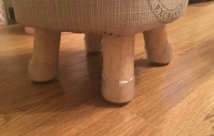 4pcs Furniture Table Feet sofa Pads Protection rubber Non-slip Thicken PVC Wear-resistant Chair Leg Caps Wood Floor Protectors
