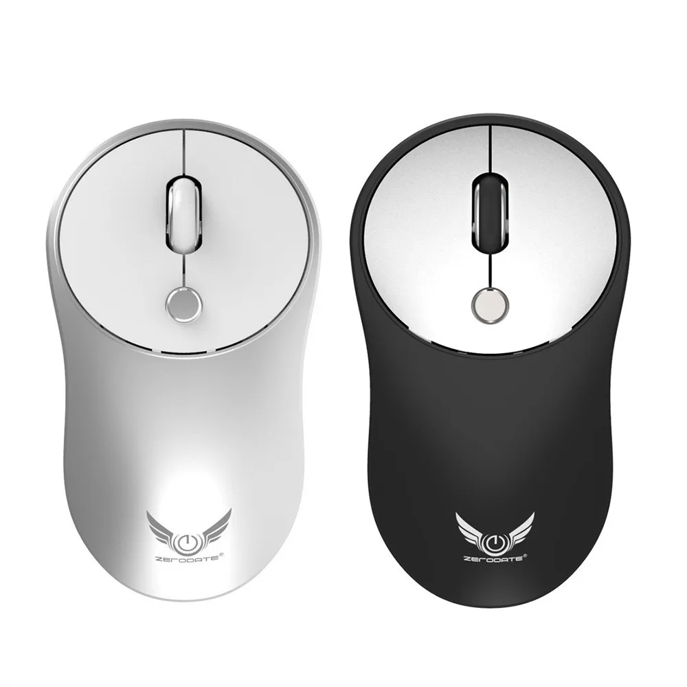 ZERODATE T25 2,4 ГГц Беспроводная оптическая USB игровая мышь 2400 dpi Регулируемая Бесшумная мышь для ПК